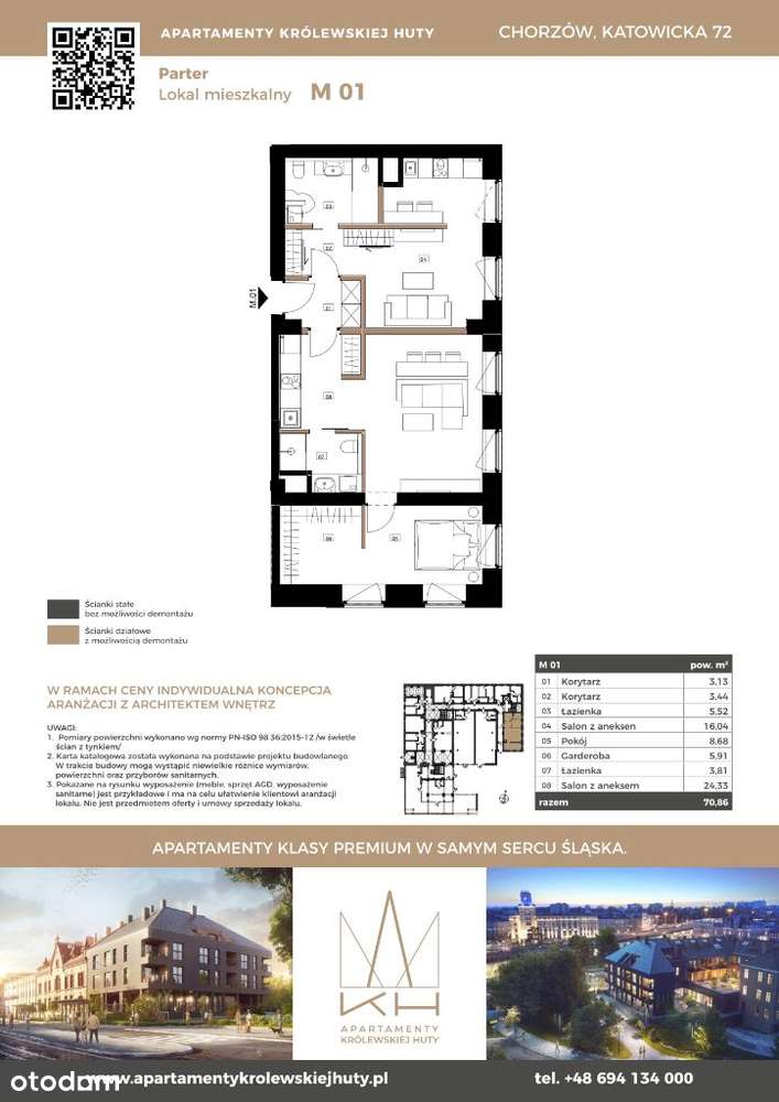 2w1 Królewskie Studio + Apartament 2pok | Rynek Chorzów Katowice 5 min - Pełny obrazek: 3/10