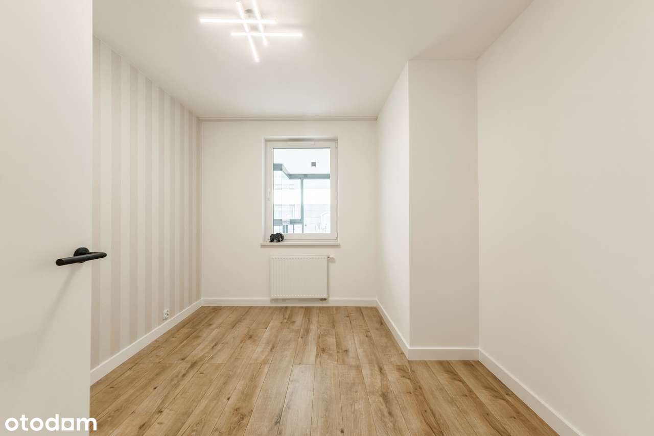 Nowe, z ogródkiem 67 m2 bez PCC, meble, AGD-10