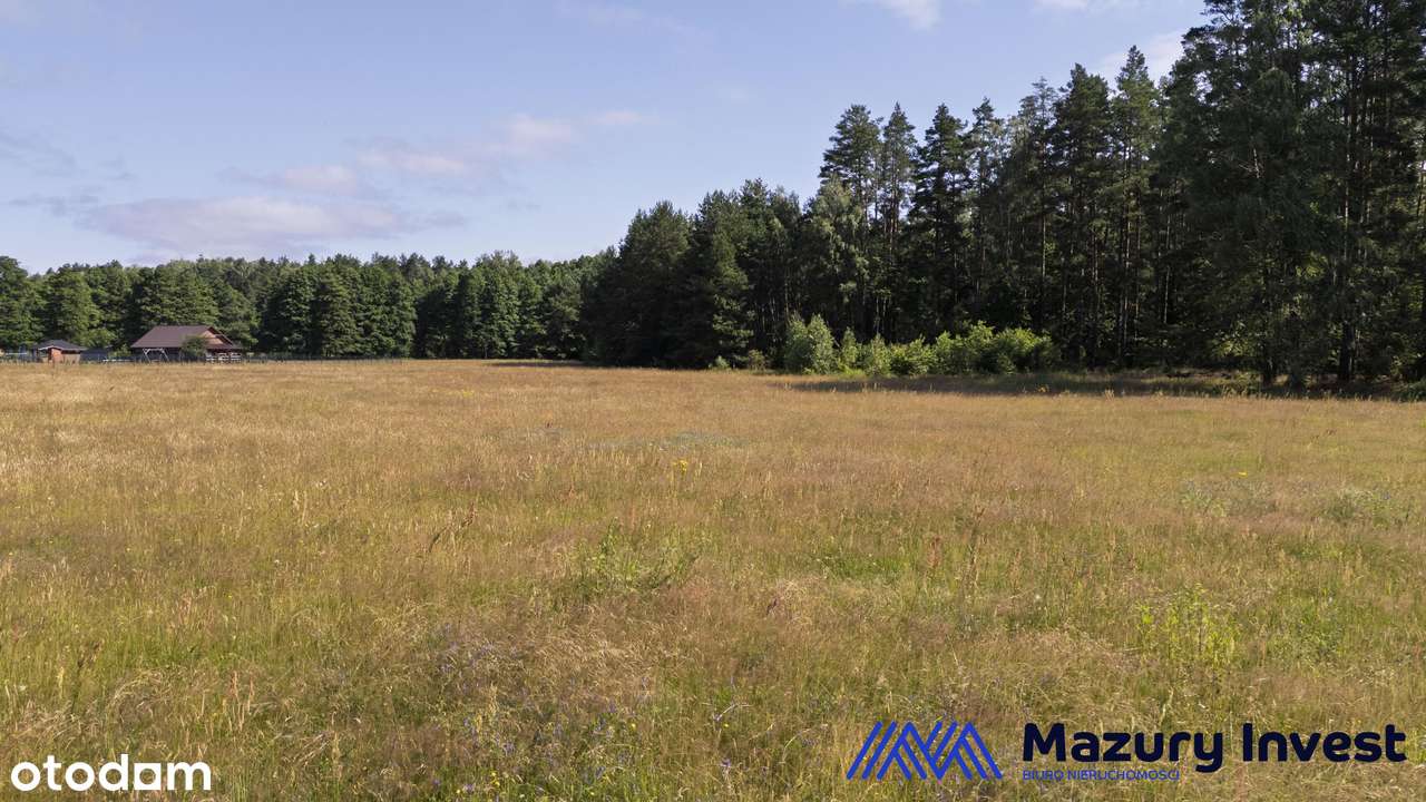 Działki budowlane w Piasutnie - przy ścianie lasu i 230 m do jeziora-7
