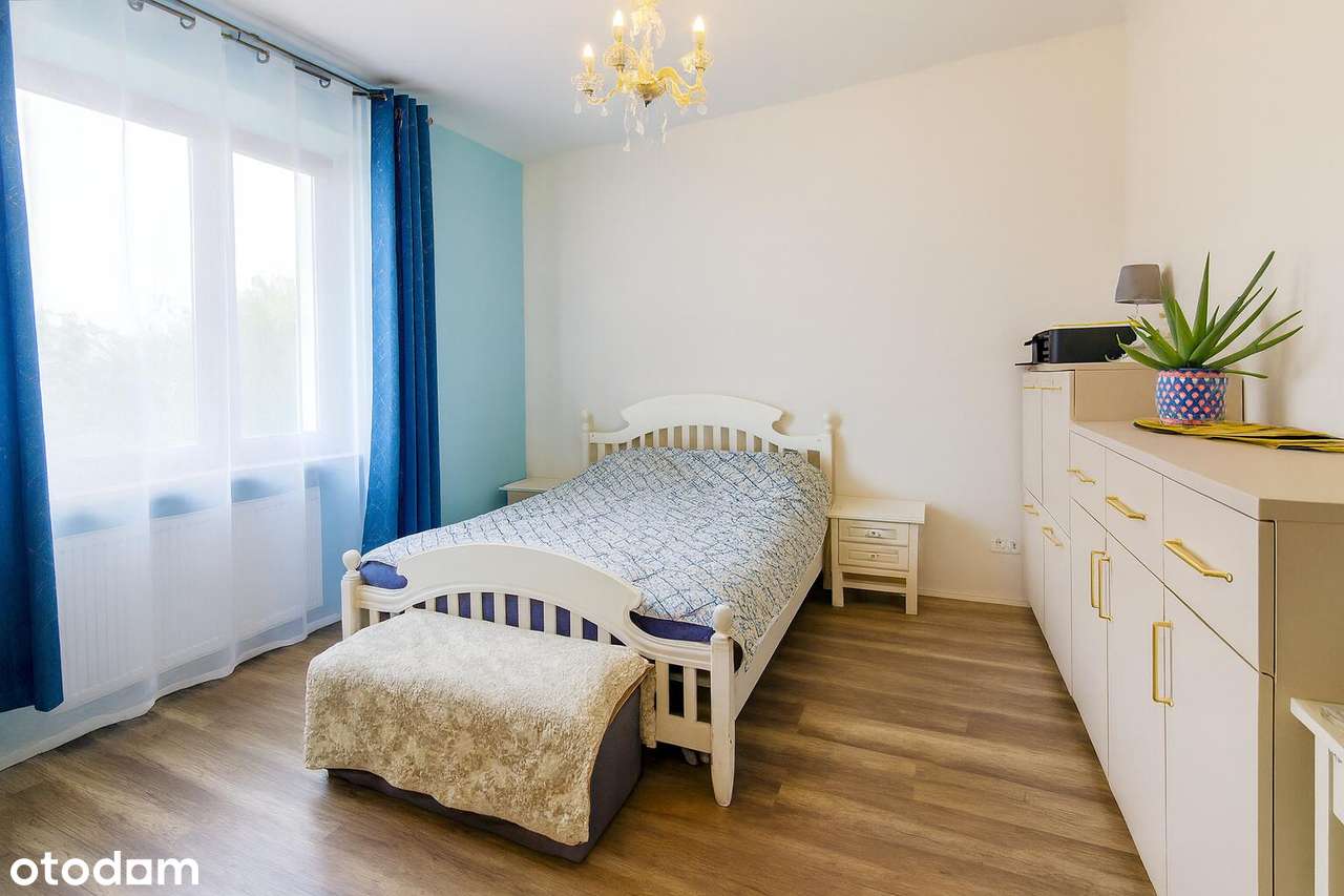 Mieszkanie 3 pokoje, salon z aneksem z ogódkiem  92m2 - Pełny obrazek: 2/8