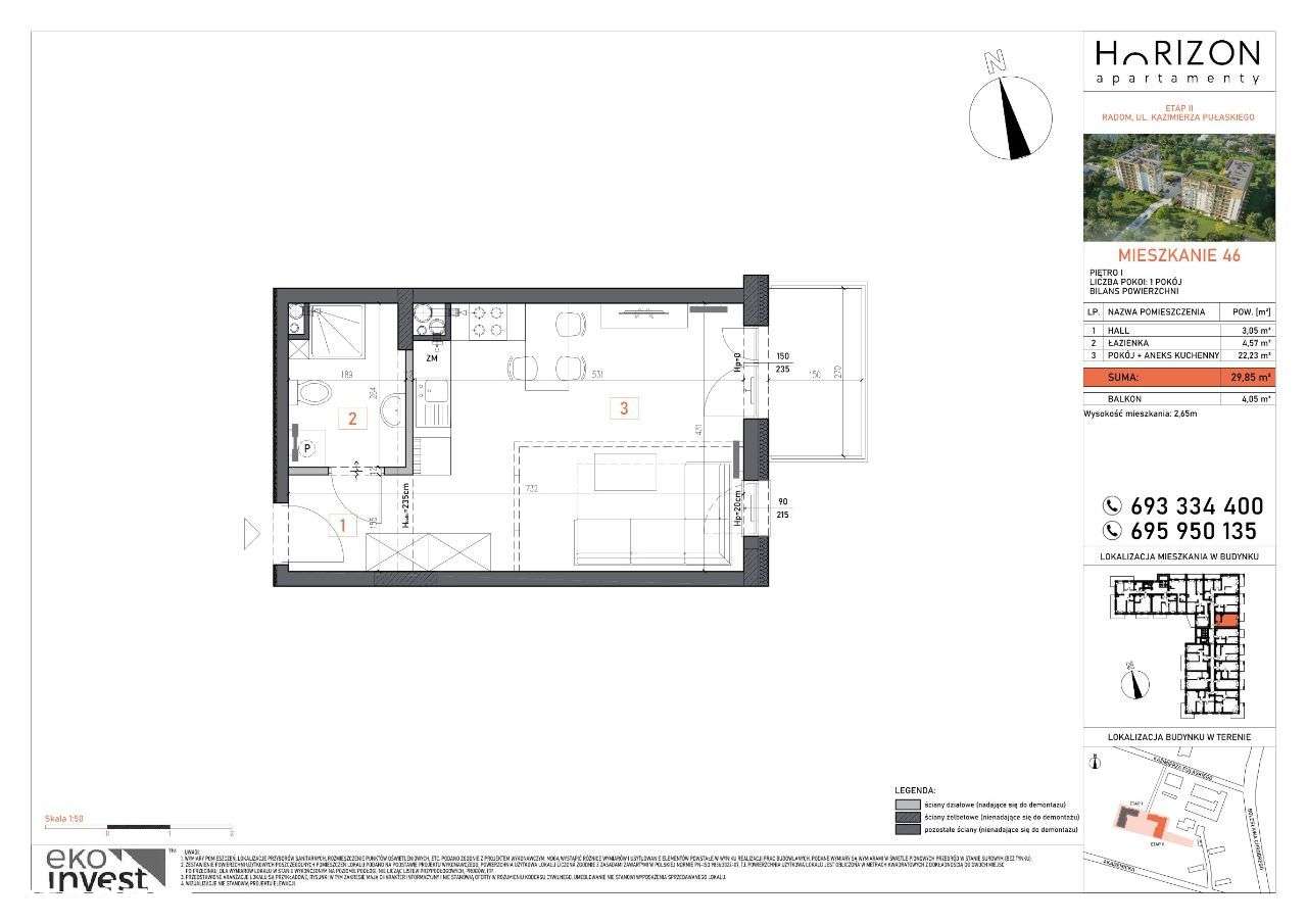Horizon II etap M46 - kawalerka - Pełny obrazek: 5/10