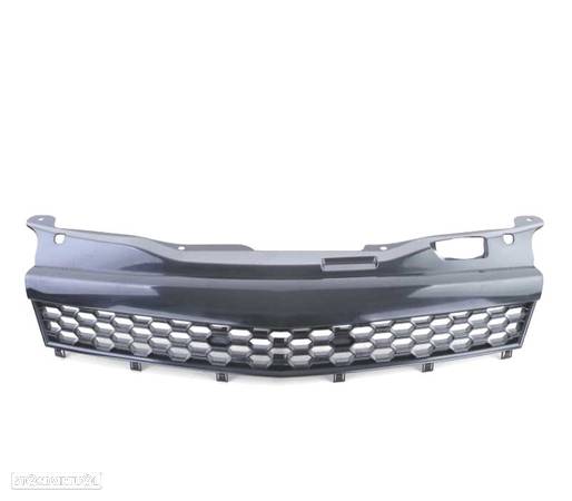 GRELHA FRONTAL SEM SÍMBOLO PARA OPEL ASTRA H GTC 04-07 PRETA - 2