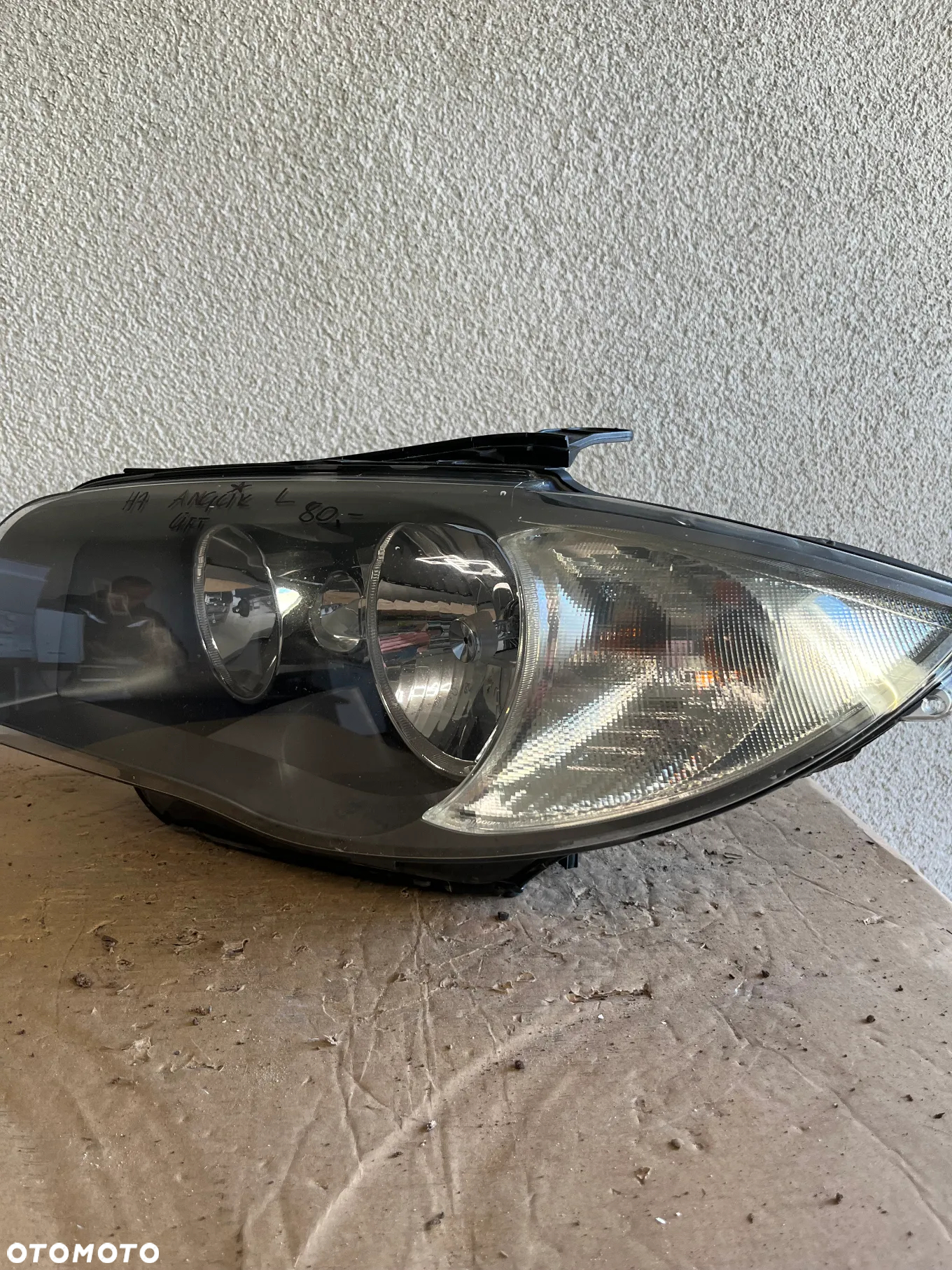 BMW 1 E87 LAMPA LEWY PRZÓD H7 ANGLIK - 2