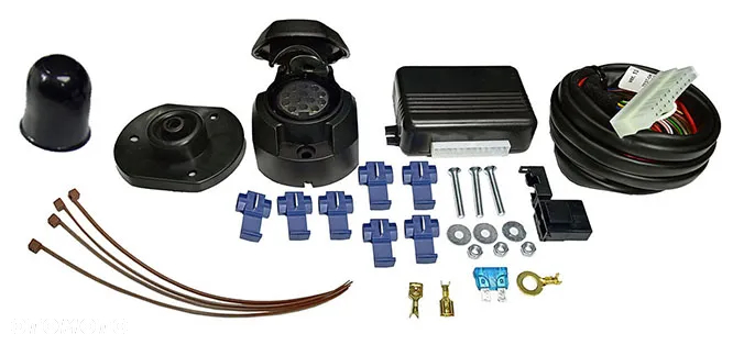 FORD FUSION+FL2005-2013 HAK HOLOWNICZY Z KULĄ ODKRĘCANĄ+MODUŁ13PIN/7P +WIĄZKA+ADAPTER13PIN7P - 11