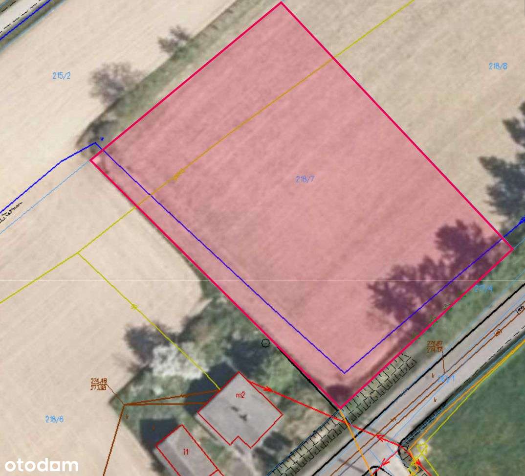 Działka budowlana – Kaczyce, ul. Otrębowska-5