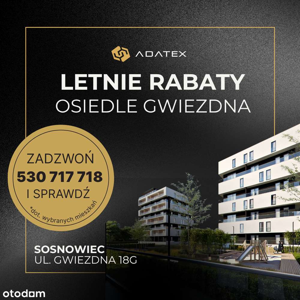 Osiedle Gwiezdna | 4 pokoje | APARTAMENT PREMIUM | OSTATNIE PIĘTRO C50