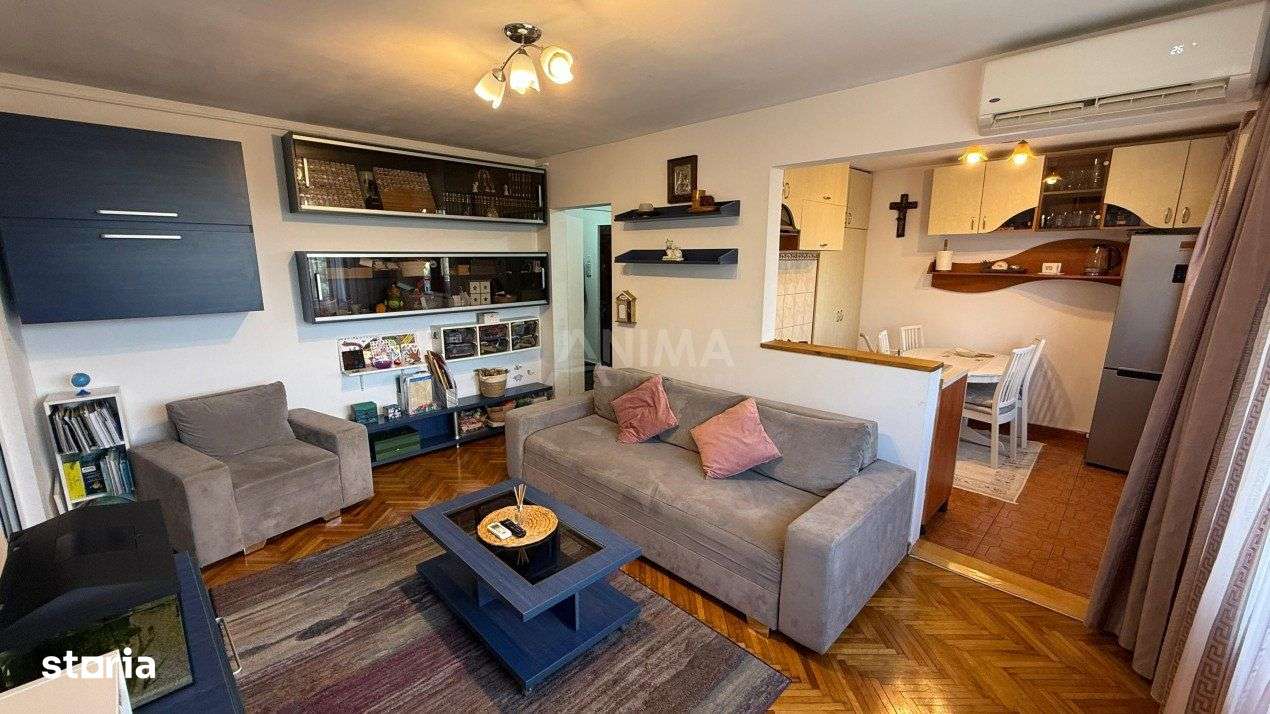 Apartament cu 2 camere, mobilat si utilat, in inima cartierului Gheorg-6