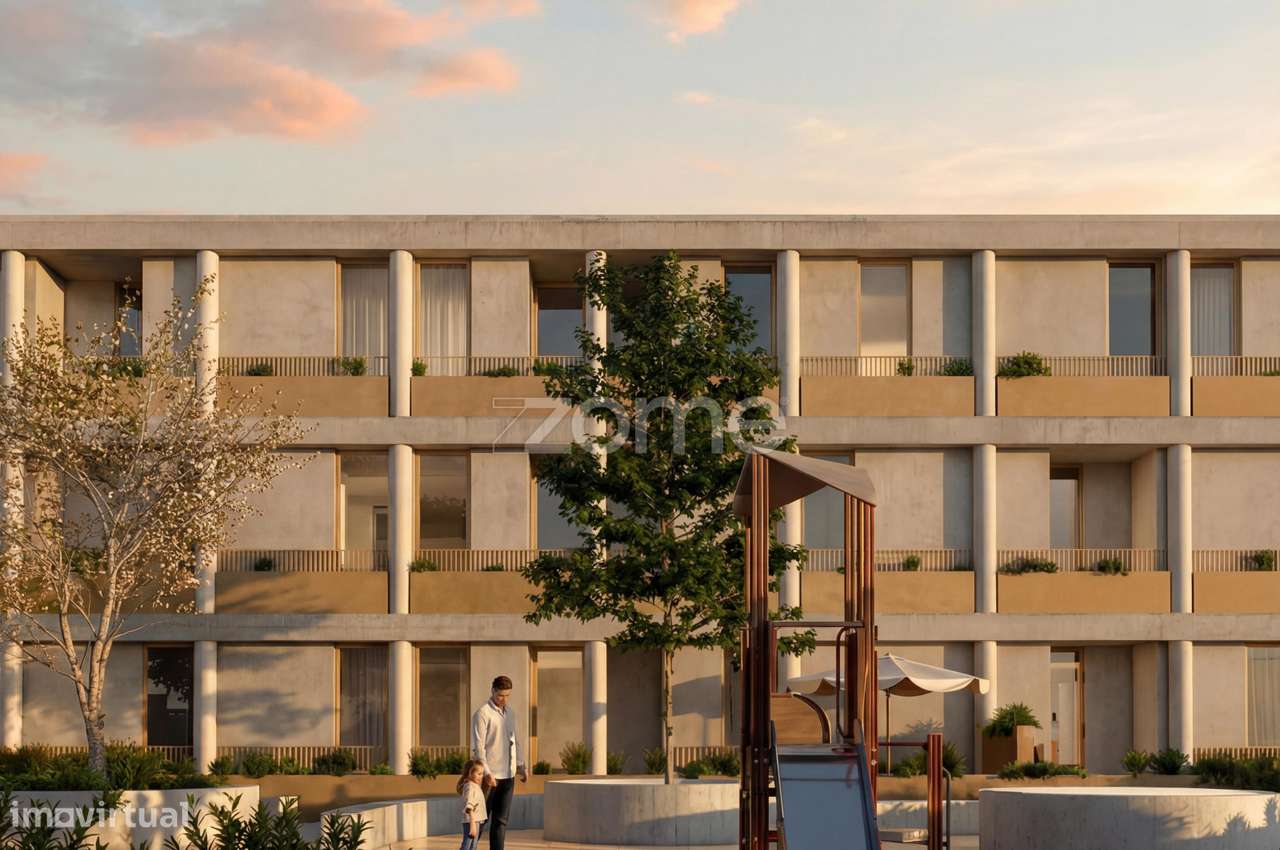 Apartamento T2 com Suíte, Varanda e Terraço / Jardim - Grande imagem: 2/12