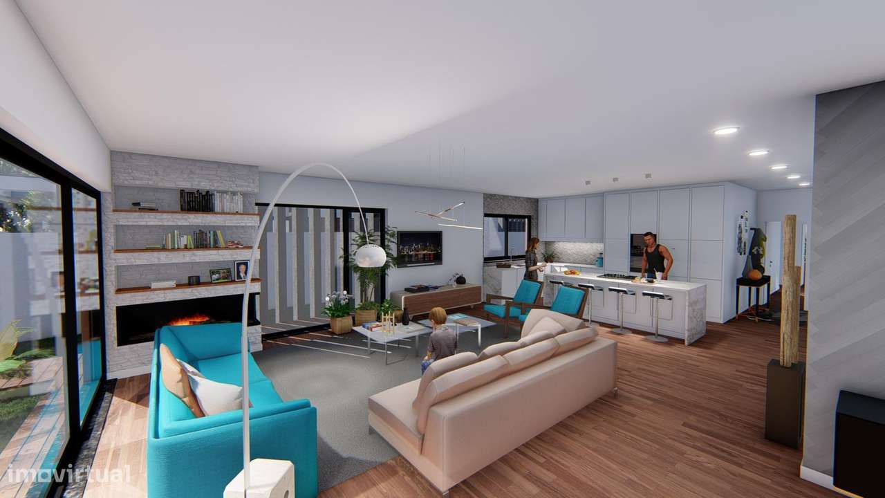 Oferta 1% valor de aquisição - Moradia T4 com 3 Suítes e Piscina-18