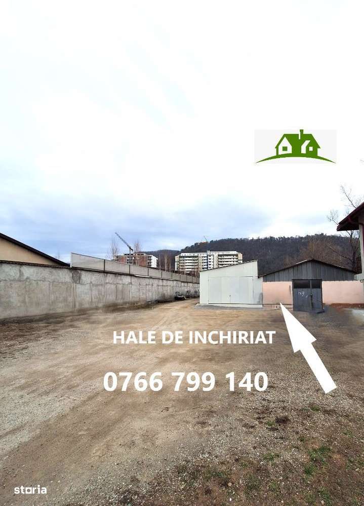 Hala Industriala, teren imprejmuit la doar 3 min de centrul orasului - Imagine principală: 1/10