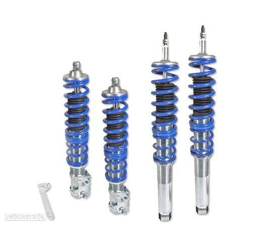 SUSPENSÃO REGULÁVEL COILOVER BLUE LINE PARA VOLKSWAGEN VW GOLF II+III JETTA II PASSAT GOLF MK2 - 1