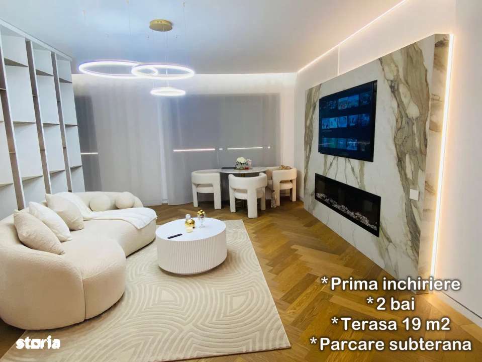 Apartament 2 camere | Baneasa-PINES| PARCARE|MASINA SPALAT VASE|2 BAI| - Imagine principală: 2/19