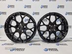 Jantes Smart Brabus em 16 (4x100) Preto Brilho - 1