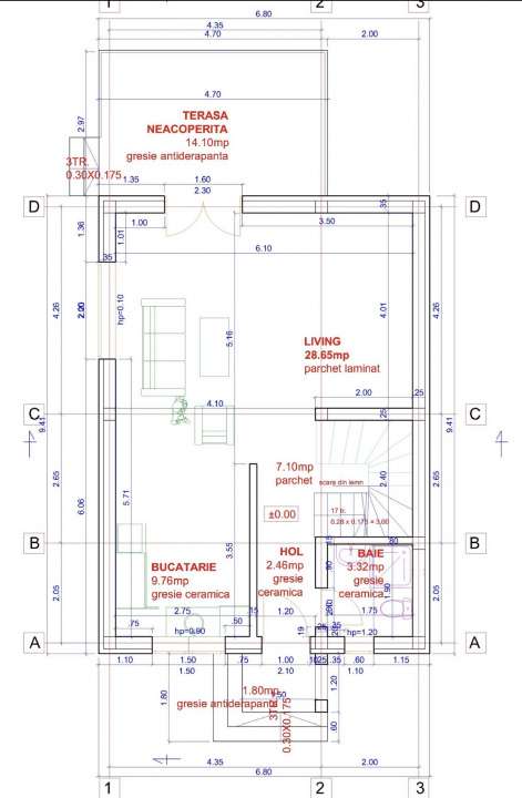 Casa individuala cu 4 camere -95 mp utili- Mosnita - Imagine principală: 3/19