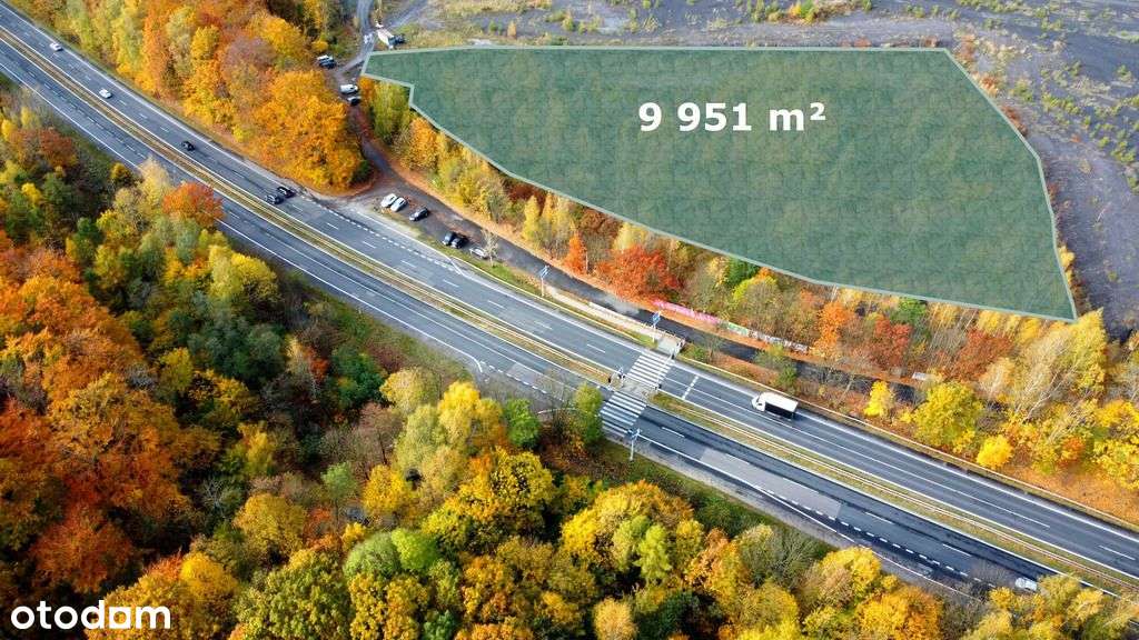 Działka intestycyjna przy trasie. Usł.-Handl.-2