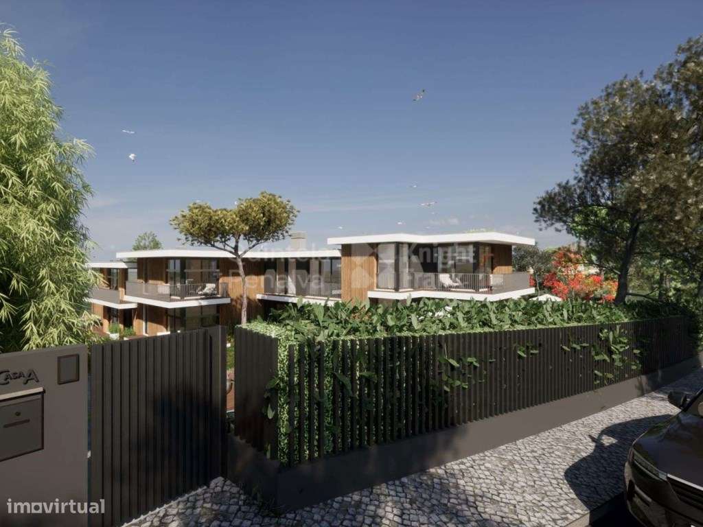 Terreno de 1400 m2 com projeto aprovado para duas moradias no Estoril - Grande imagem: 2/38