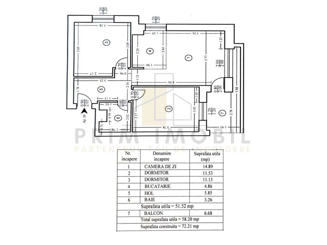 3 Camere Open Space, Tatarasi - 2 Baieti, Loc Parcare - 0% comision-9