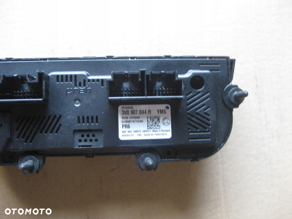 panel sterowania klimatyzacji skoda 3v0907044r - 2