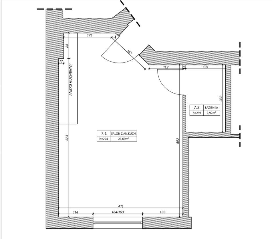 KAWALERKA DO REMONTU | 1 piętro | ŁAZARZ-13