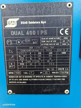 Altul ESAB DUAL 400 I PS - 9