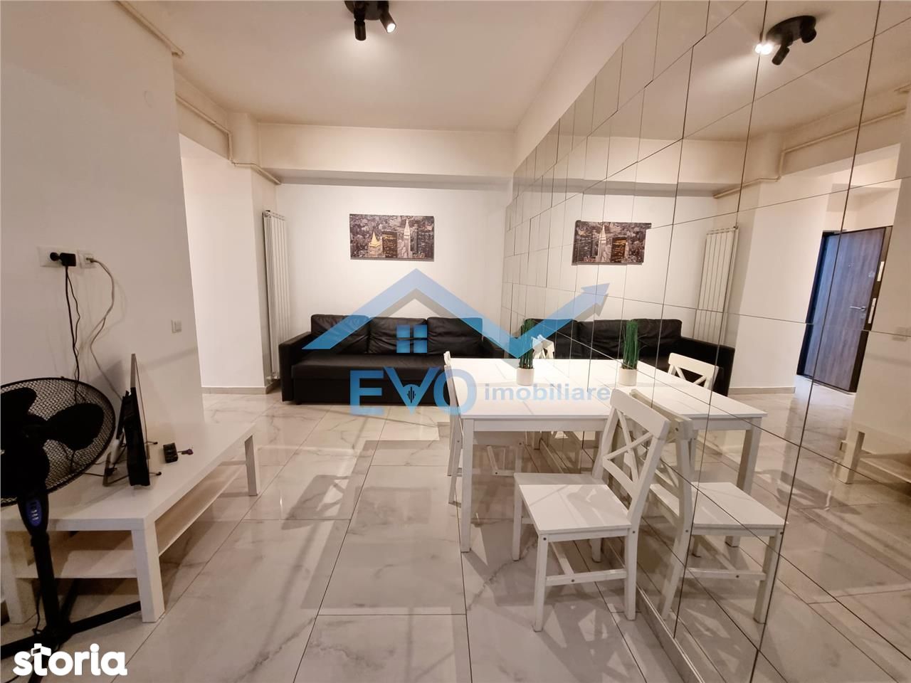 Apartament cu 2 camere, open space, Lazar Residence, Palas