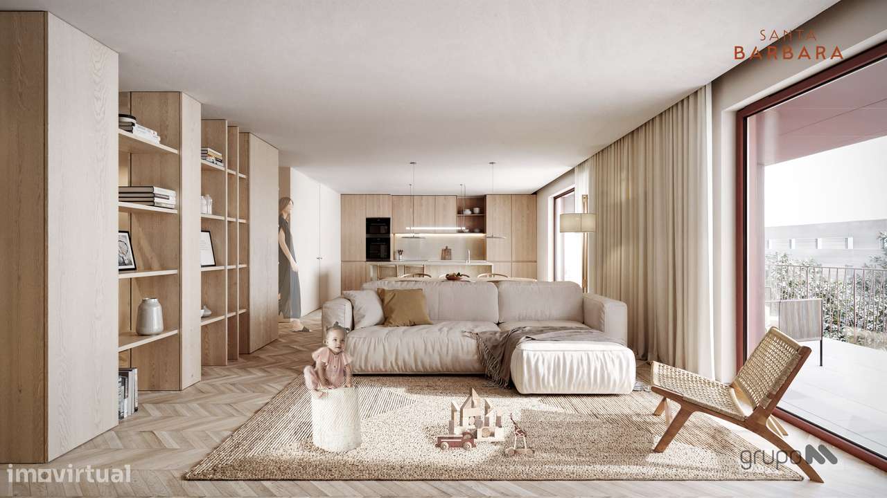 Apartamentos T3 c/piscina SANTA BÁRBARA - Grande imagem: 5/16