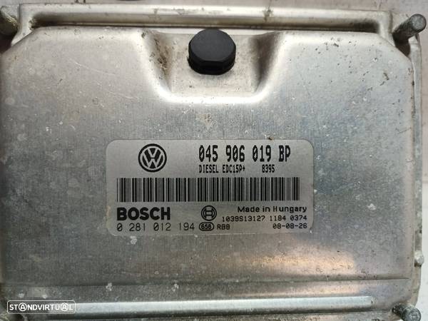 CENTRALINA ECU MOTOR BOSCH 045906019BP 0281012194 VW VOLKSWAGEN POLO 9N3 1.4 TDI 70CV BNMVAG SEAT IBIZA 6L 1.4TDI 70CV - 7