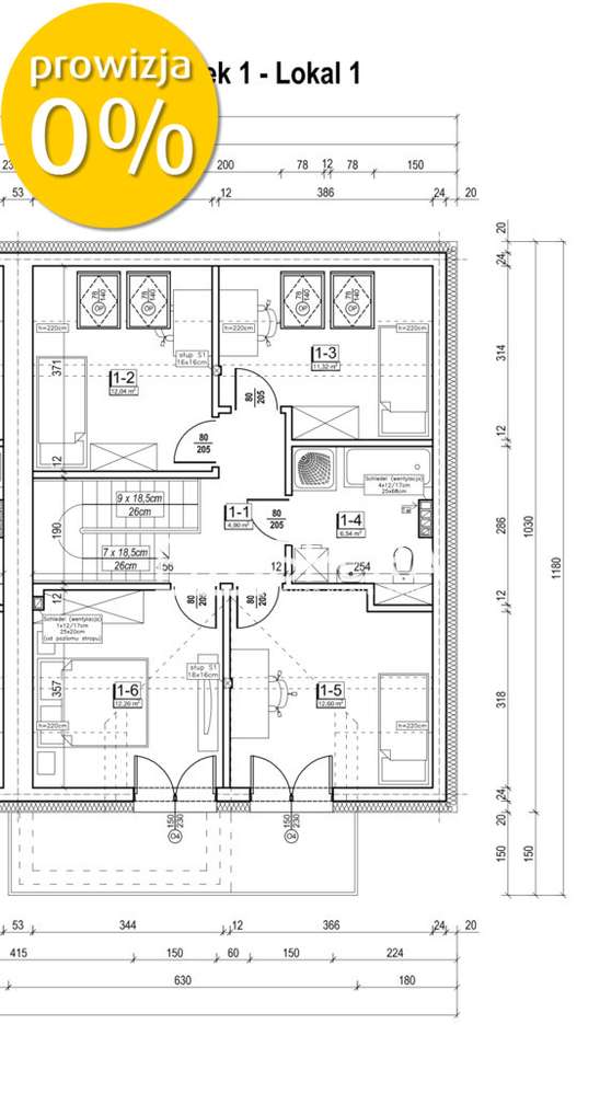 Dąbrowa, działka 235m2, pompa ciepła! Drugi etap!-11