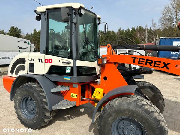 Terex TL80 / ŁYŻKA + WIDŁY / WAGA W KABINIE / 2008 ROK !! - 23