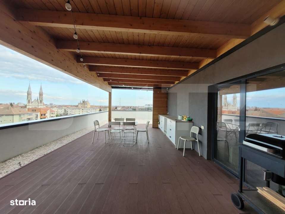 Penthouse exclusivist cu 4 camere, 140 mp, 3 niveluri, Timisoara - Imagine principală: 2/9
