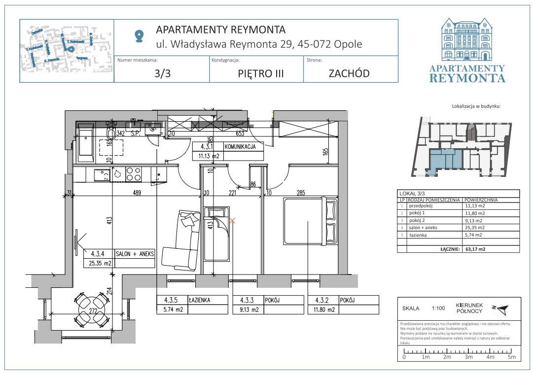 Apartament z parkingiem i komórką lokatorską w cenie. Wysoki standard - Pełny obrazek: 2/3