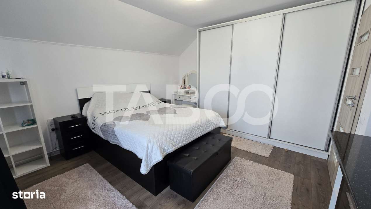 Casa individuala de vanzare 4 camere mobilate utilate Selimbar-12