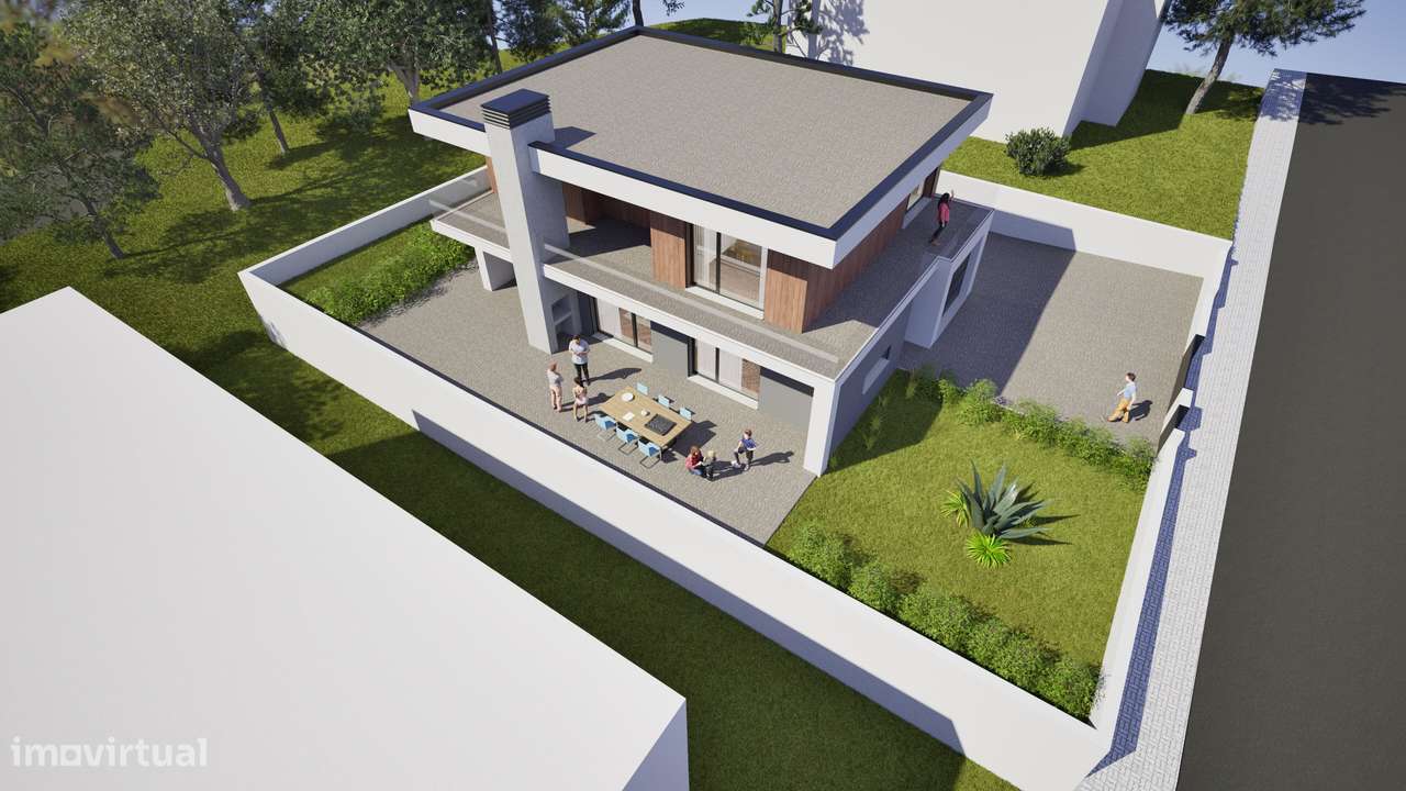 Moradia Isolada T4 - Arquitetura Moderna a 4 Kms do Centro-14