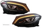 Faruri Full LED Mercedes A-Class W176 (2012-2018) doar pentru Halogen- livrare gratuita - 11