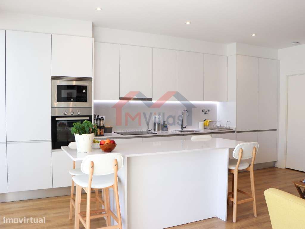 Apartamento T3 com terraço e 2 lugares de garagem no centro- São Br...-8