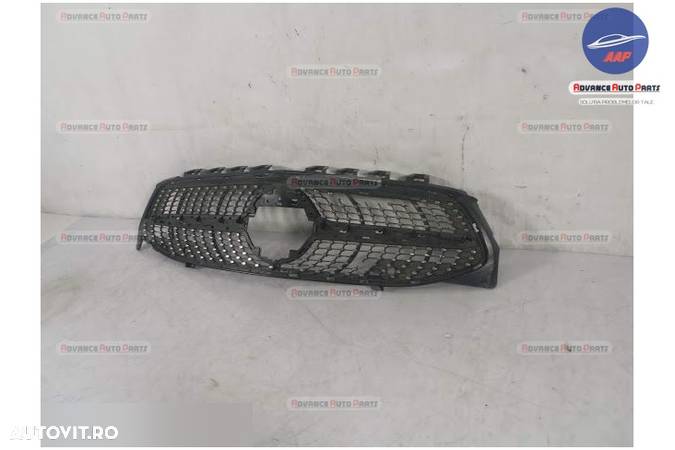 Grila Centrala Bara Fata Mercedes CLA W118 2018 2019 2020 2021 originala - 3