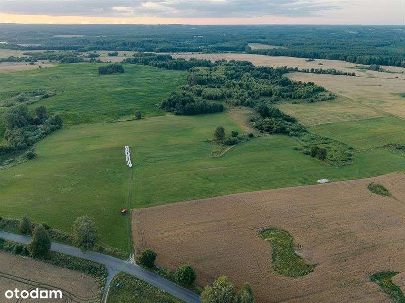 Działka rolna 11 ha-siedlisko, inwestycja, OZE-5