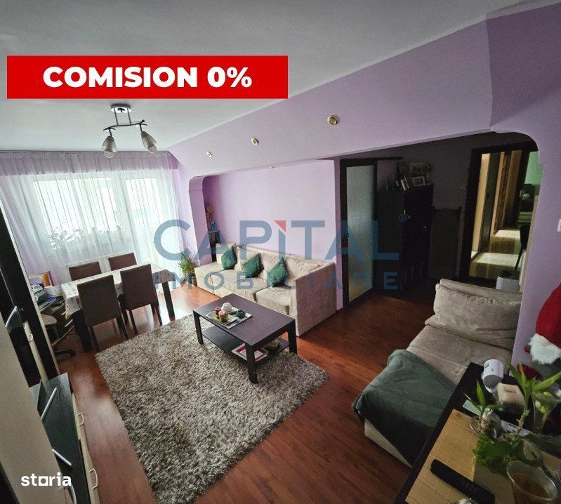 Comision 0%! Apartament de vanzare, 4 camere, 85,14mp, cartier I.C. FR
