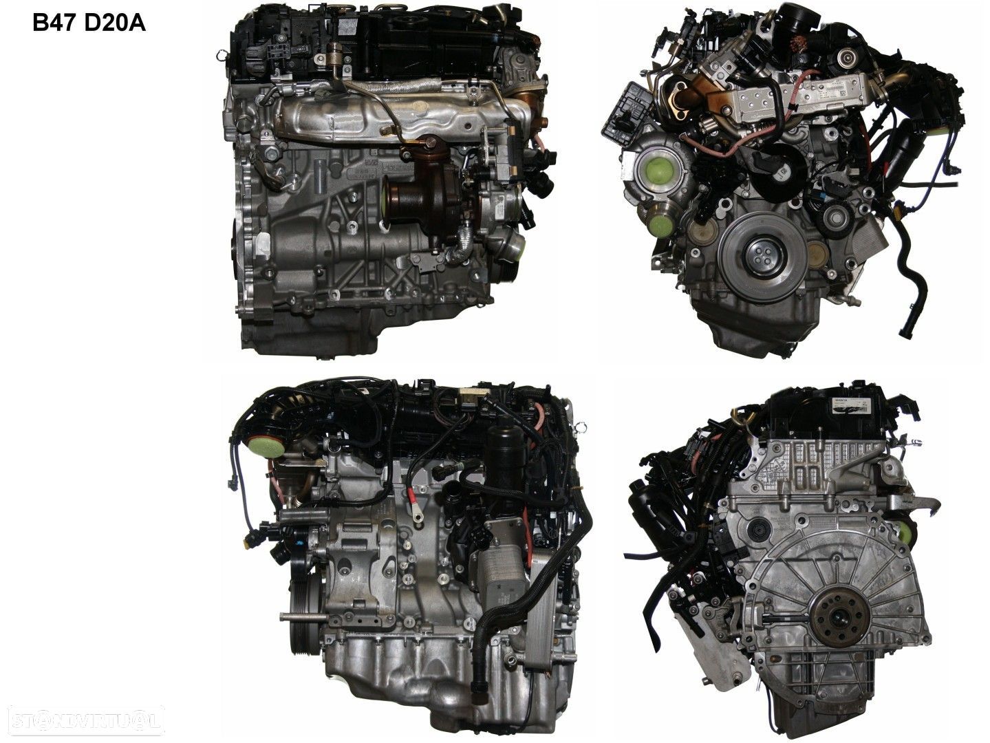 Motor Completo  Usado BMW 5 (F10) 520d B47D20A - 1