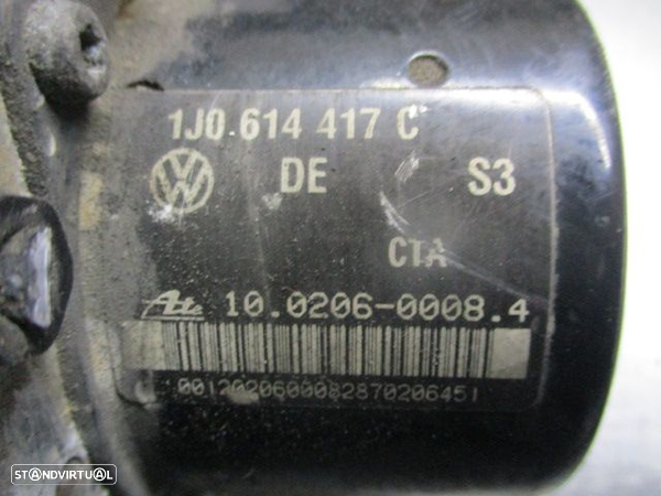 Abs 1C0907379D 1J0614417C  VW GOLF 5 AUDI A3 8L1 2001 1.9TDI 8V 130CV 5P CINZENTO - 5