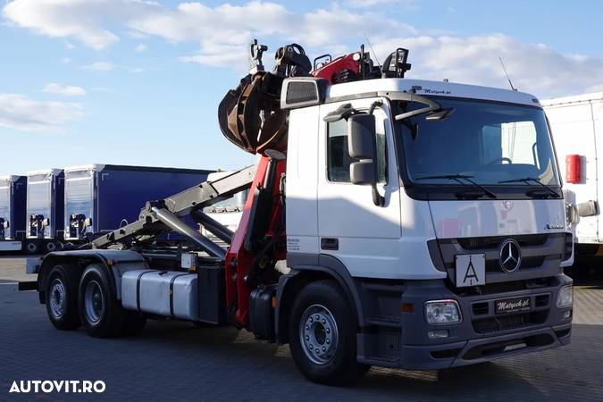 Mercedes-Benz ACTROS 2548 /6x2 / HAKOWIEC + HDS PALFINGER EPSILON / CHWYTAK - 17