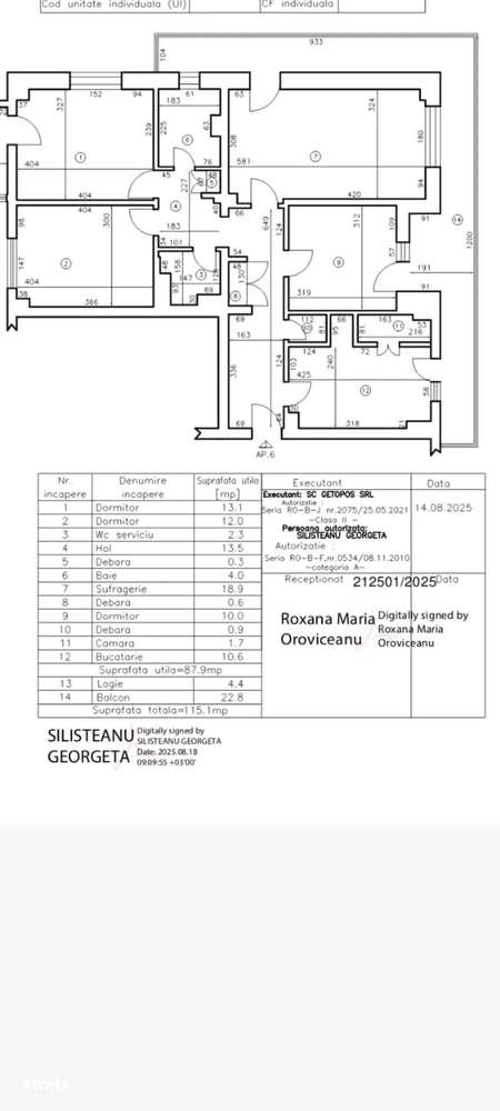 4 Camere Calea București, Piata Centrala din Craiova.-14
