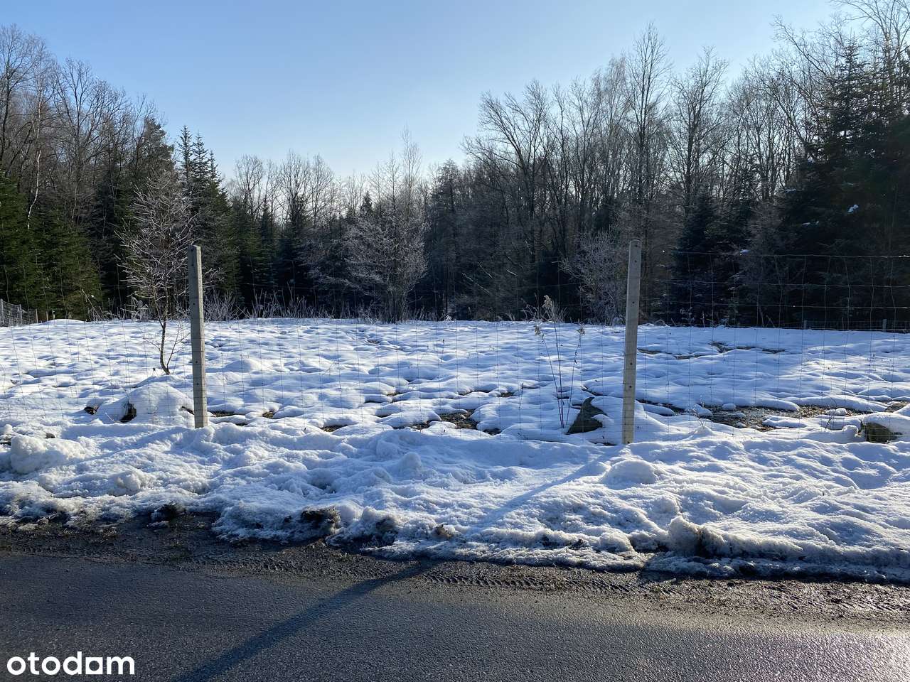 Ogrodzona działka budowlana z mediami i pozwoleniem na budowę-2