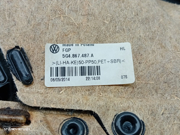 Forra Porta / Quartela Trás Esquerda Volkswagen Golf Vii Variant (Ba5, - 3