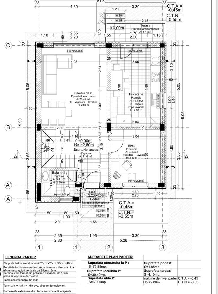 Vila/Casa individuala 5 camere-teren 428 mp/Com.Berceni-5