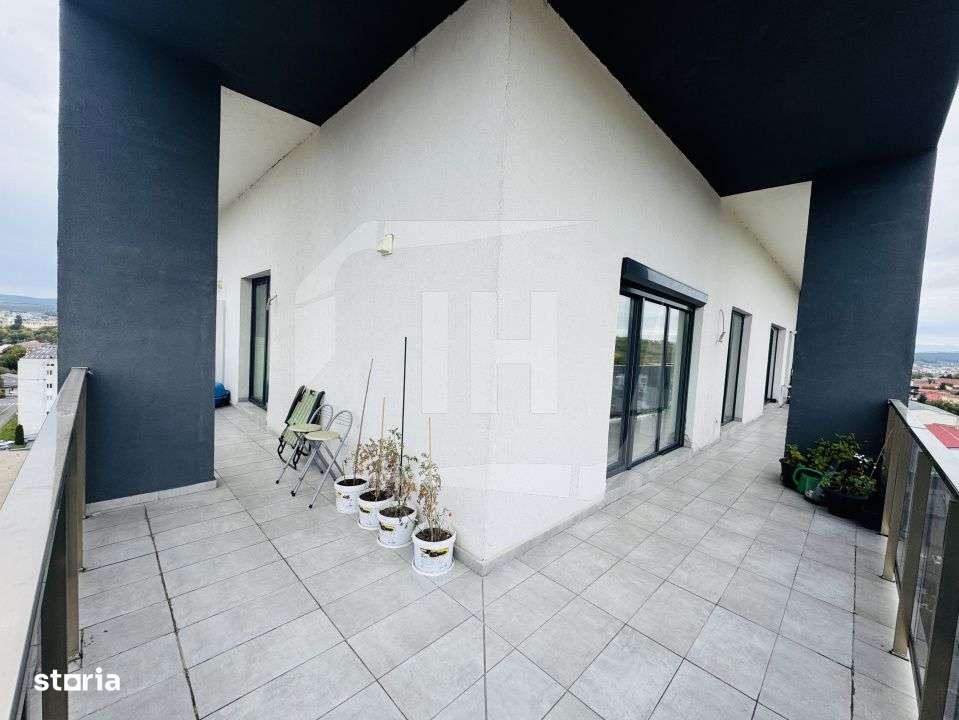 Penthouse de 94 mp utili si 38 mp de terasa, la cheie, in bloc nou!-11