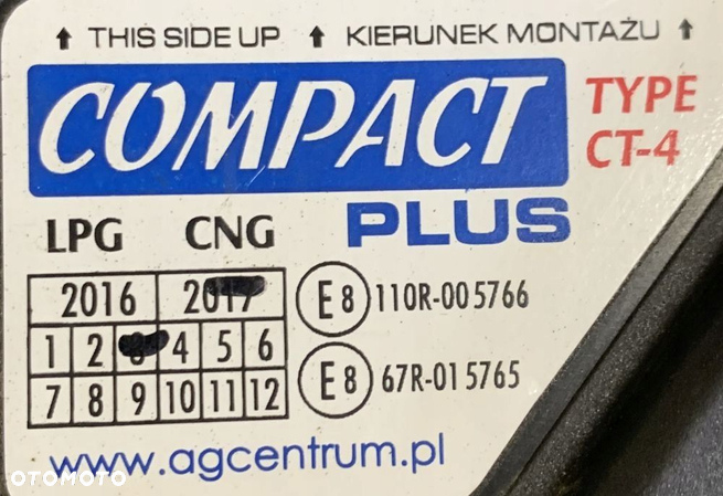 KOMPUTER STEROWNIK GAZU LPG 4 CYL COMPACT PLUS 110R-005766 67R-015765 - 3