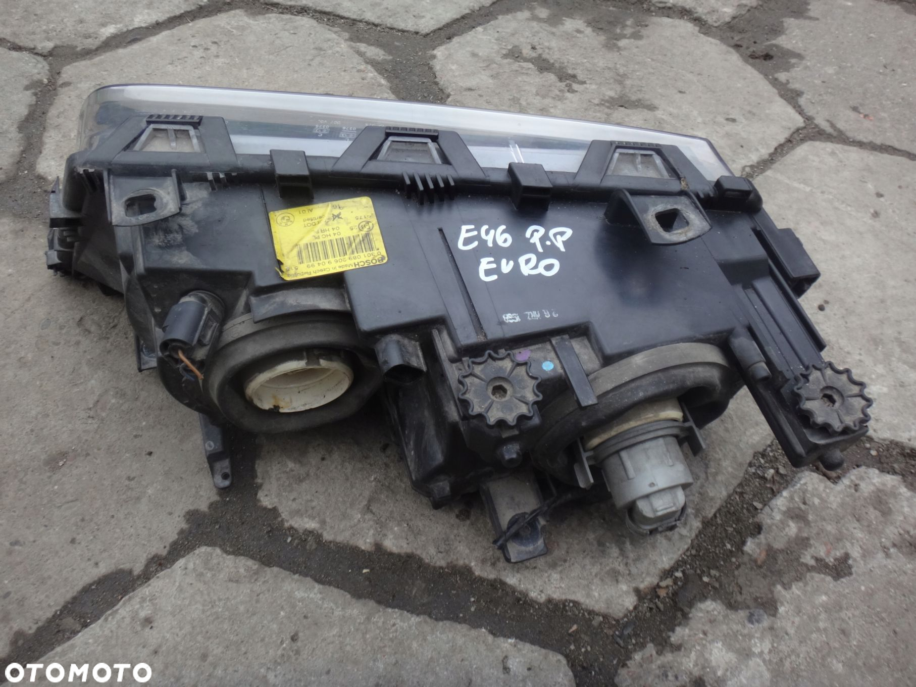 LAMPA PRAWA PRZÓD PRZEDNIA BMW E46 SEDA KOMBI PRZED LIFT - 5