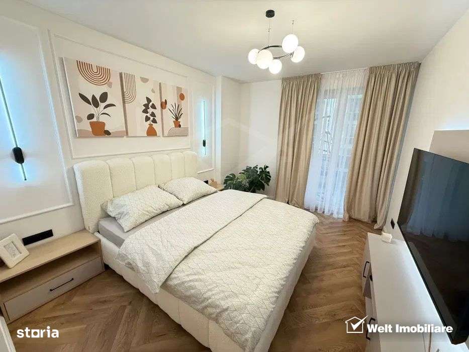 Apartament cu 2 camere, lux, 58mp, etaj 2, Elite City - Imagine principală: 4/9