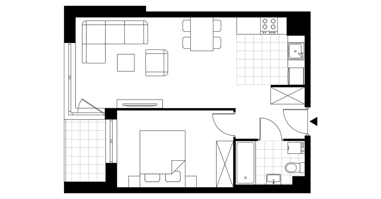 Pilotów 21 | mieszkanie 2-pok. | C/7 - Pełny obrazek: 4/9
